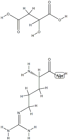 (±)-malic acid, compound with L-arginine